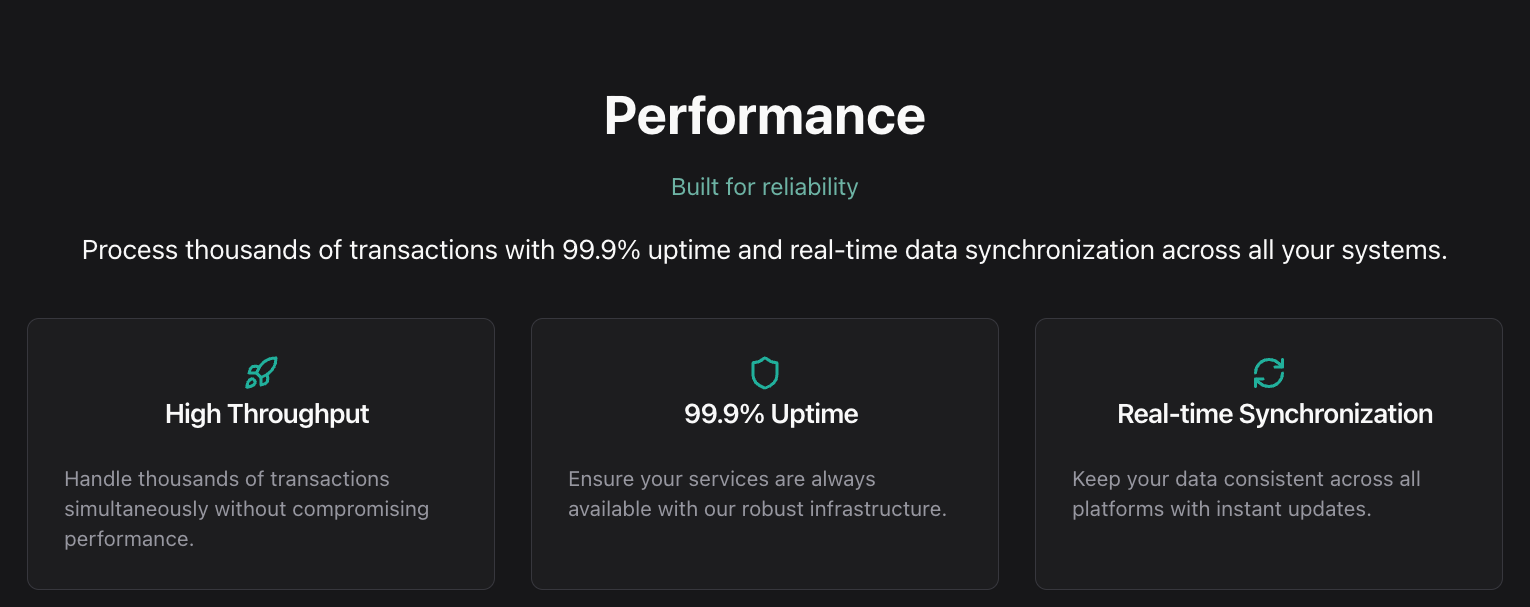 Performance